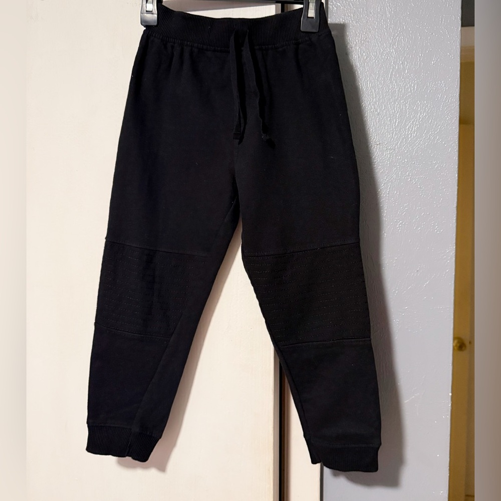 Boys Black Jogger Pants